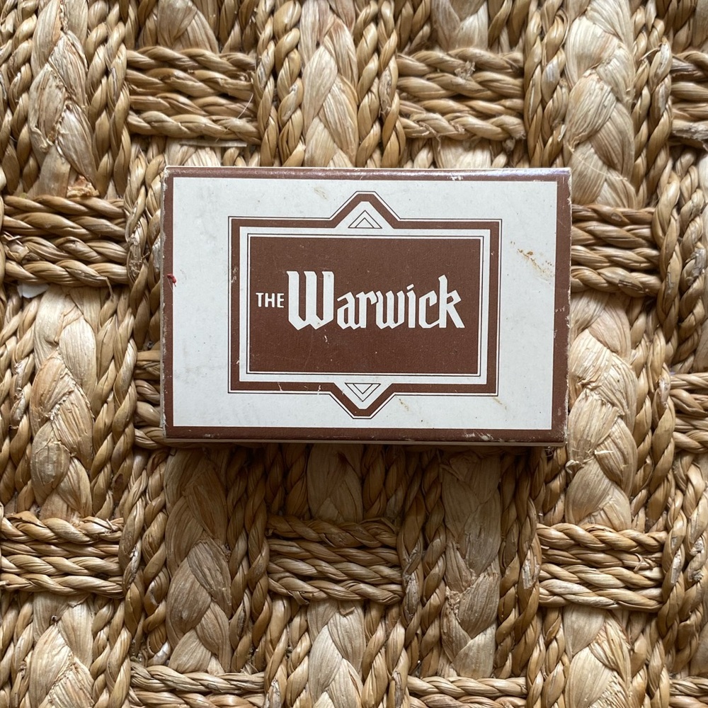 The Warwick Brown Matchbox